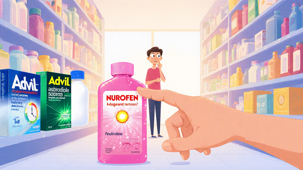 Nurofen vs. Common OTC Pain Relievers: Detailed Comparison and Alternatives