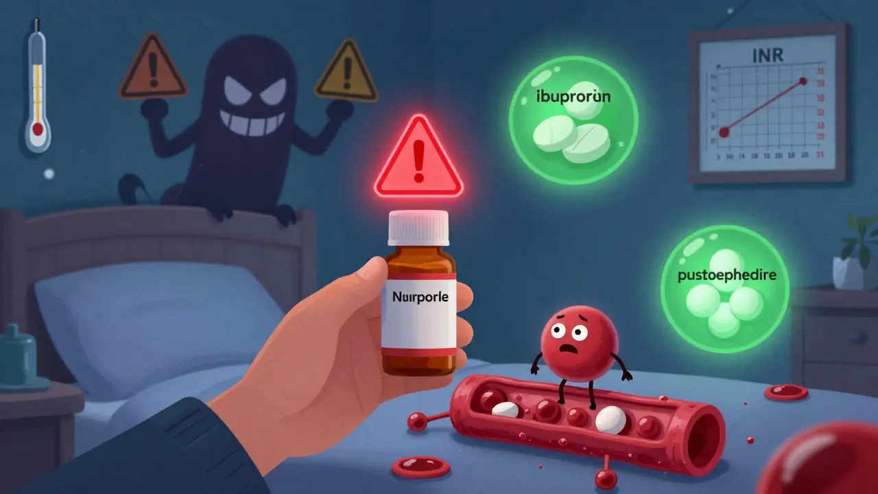 OTC Cold Medications and Warfarin: What You Must Avoid to Prevent Dangerous Bleeding