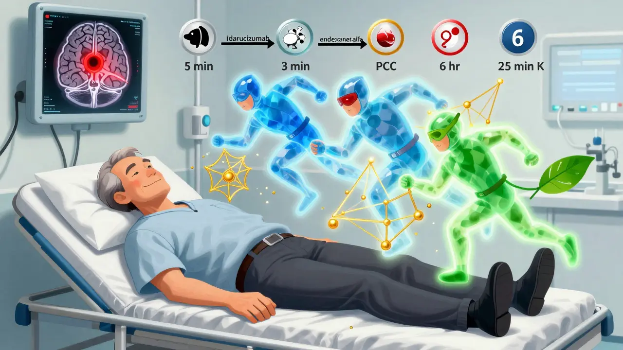 Anticoagulant Reversal Agents: Idarucizumab, Andexanet Alfa, PCC, and Vitamin K Explained
