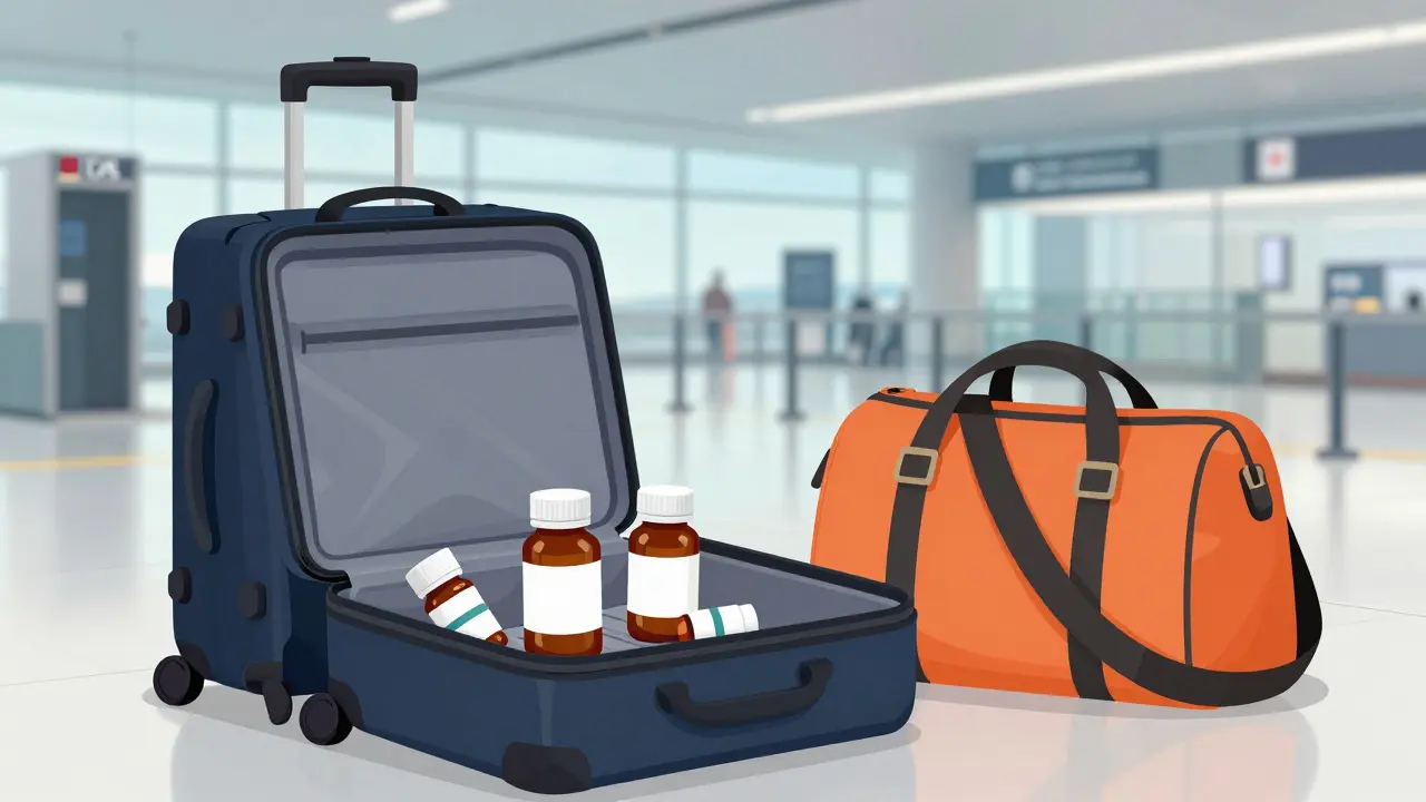 How to Protect Controlled Medications from Theft When Traveling